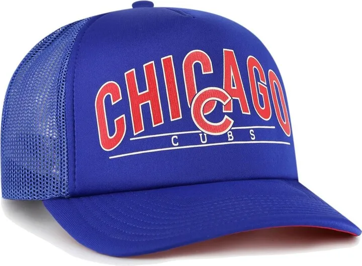 Men's '47 Brand Royal Chicago Cubs Backhaul Foam Trucker Snapback Hat
