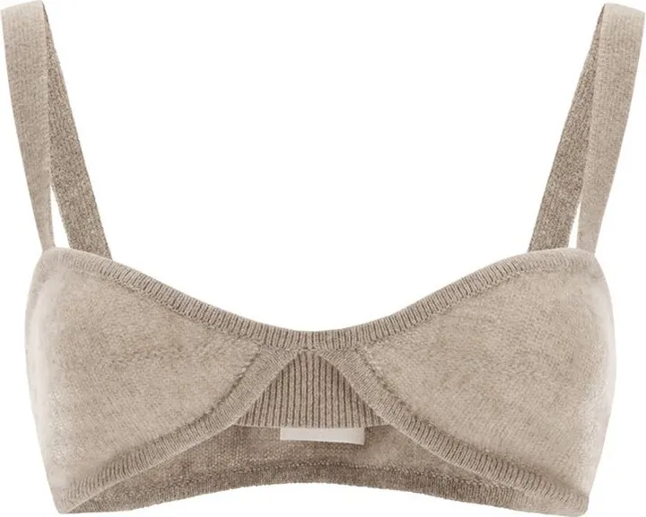 Khaite Eda Knitted Bralette