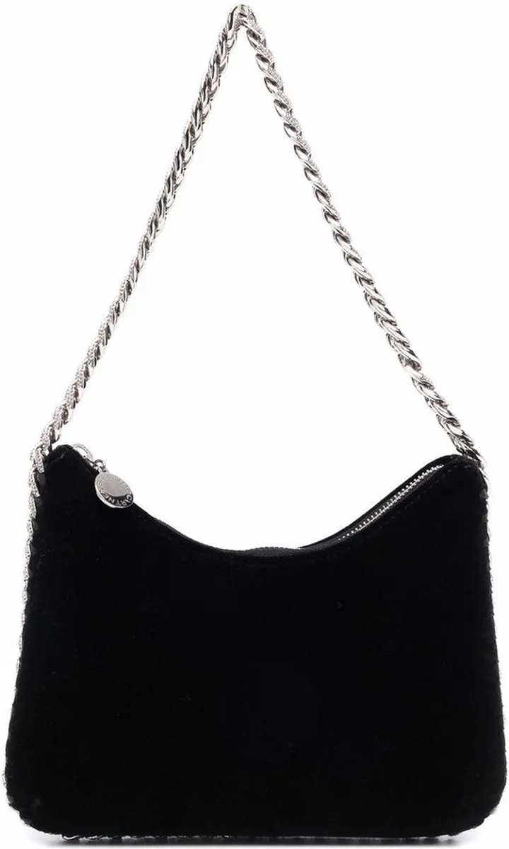 Falabella crystal chain shoulder bag
