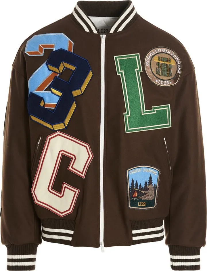 'varsity' Bomber Jacket