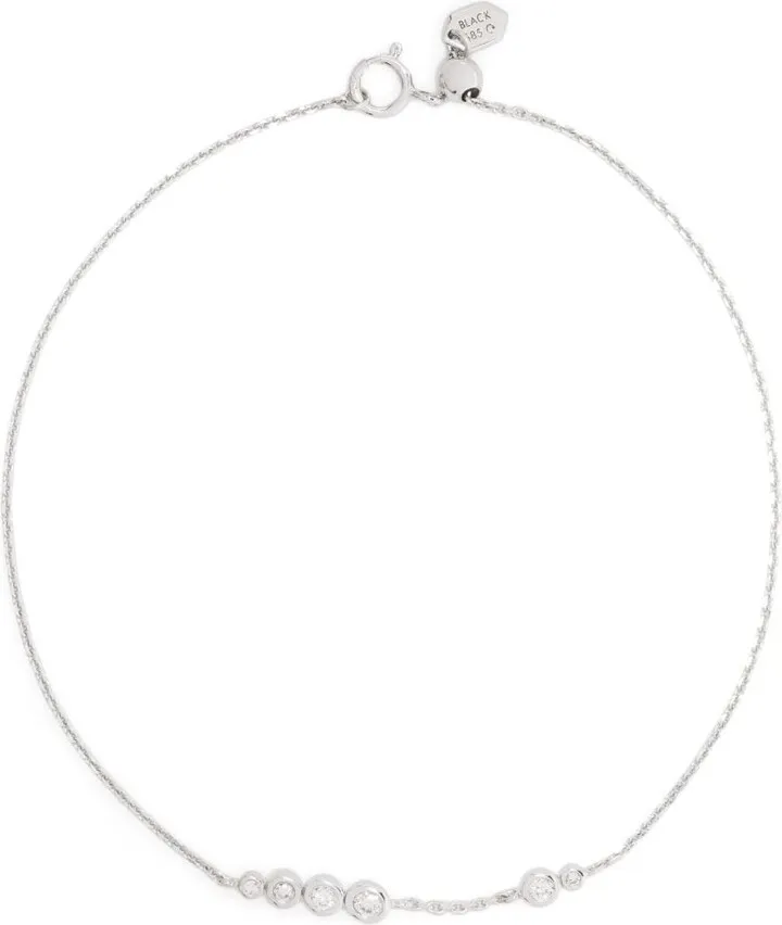 14kt white gold Mae diamond bracelet