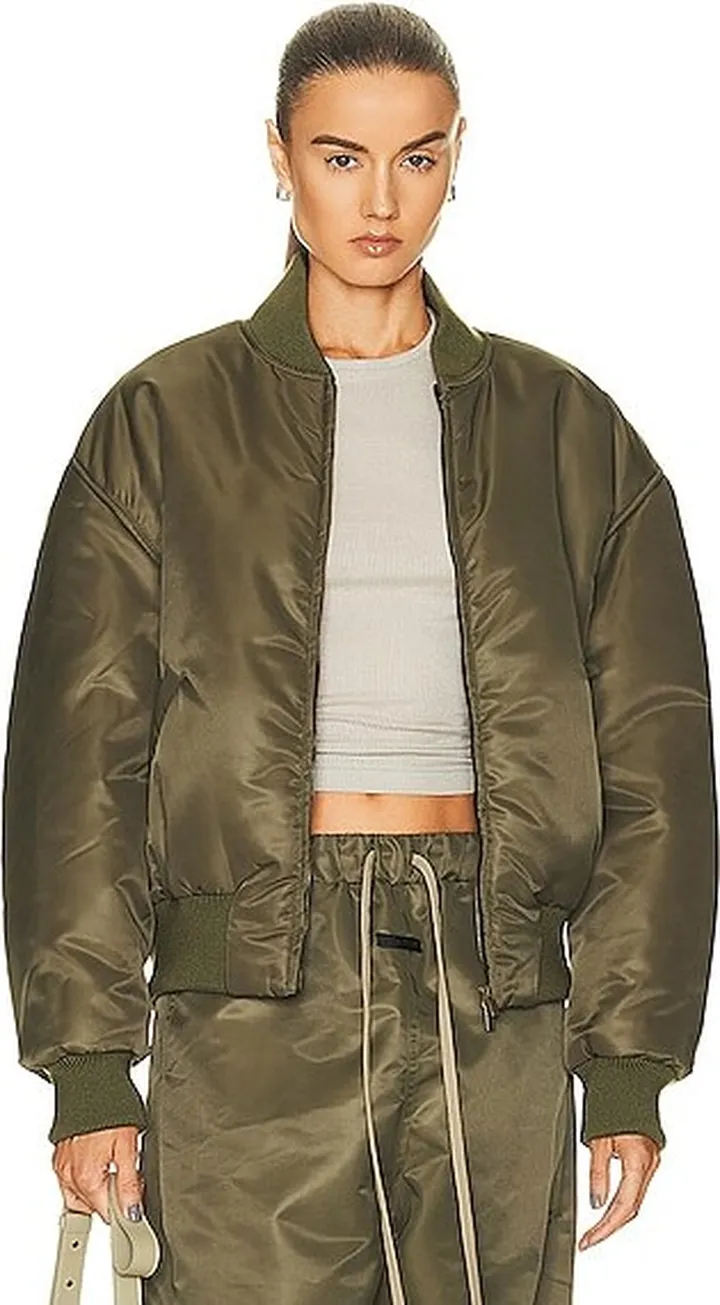 Fear of God Eternal Bomber Jacket in Olive