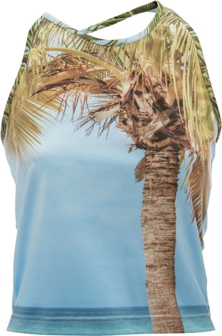 Jw Anderson Palm Tree Halterneck Top