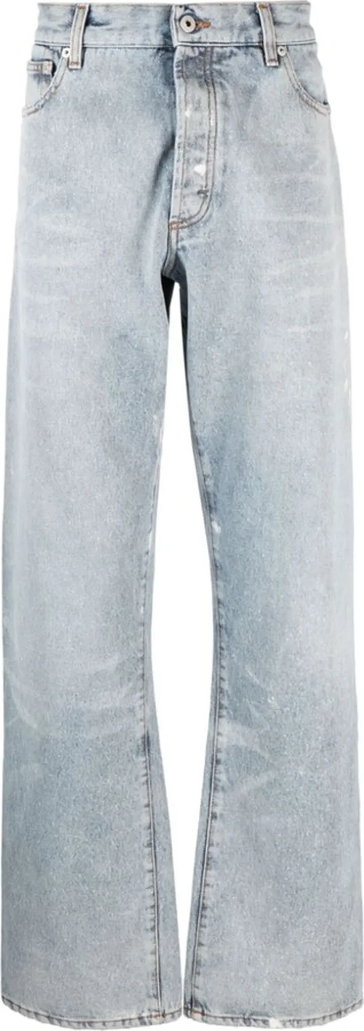 Distressed Wide Leg Jeans