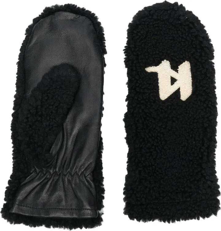 Monogram Shearling Mittens