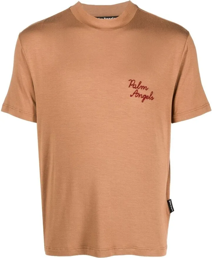 logo-lettering T-shirt