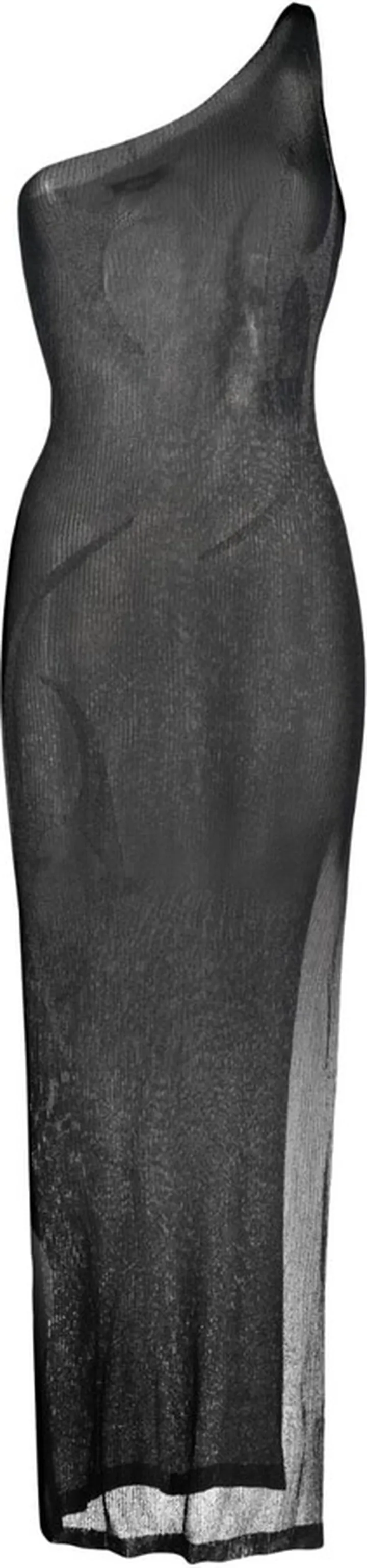 Semi-Sheer Sleeveless Dress