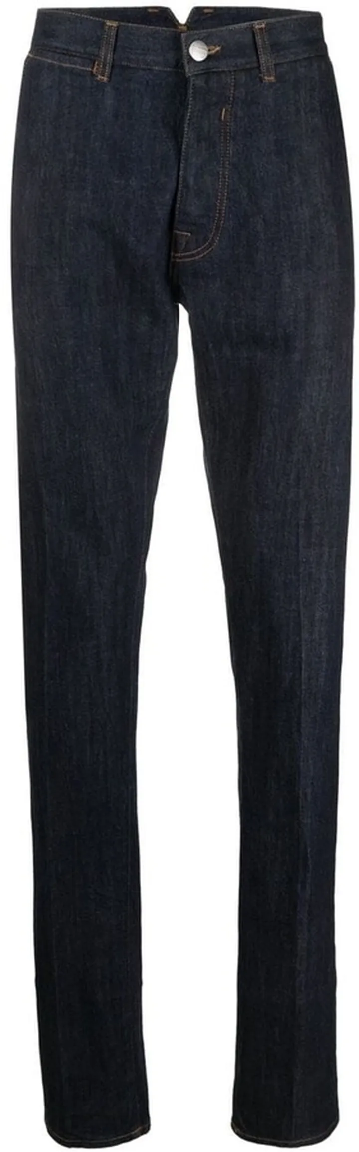 Mid-Rise Tapered Jeans