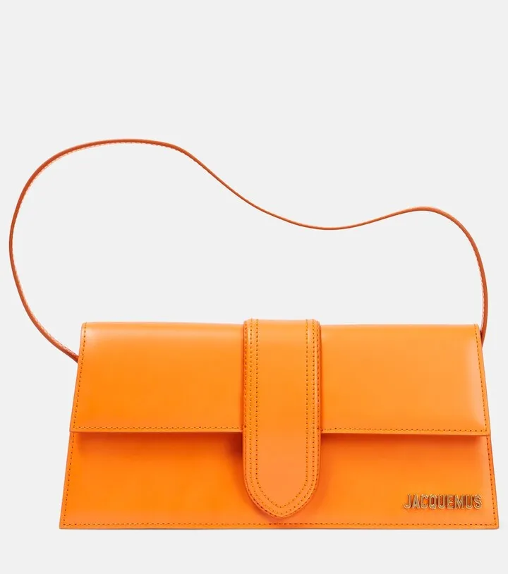 Le Bambino Long leather shoulder bag