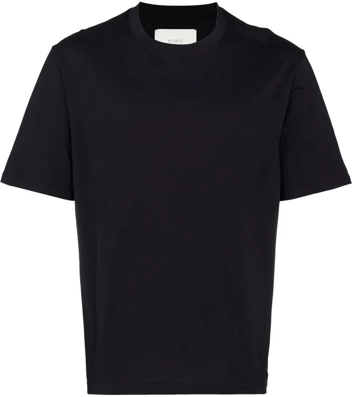 crew-neck short-sleeve T-shirt
