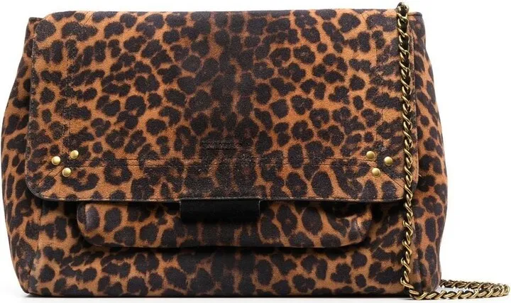 Leopard-Print Shoulder Bag