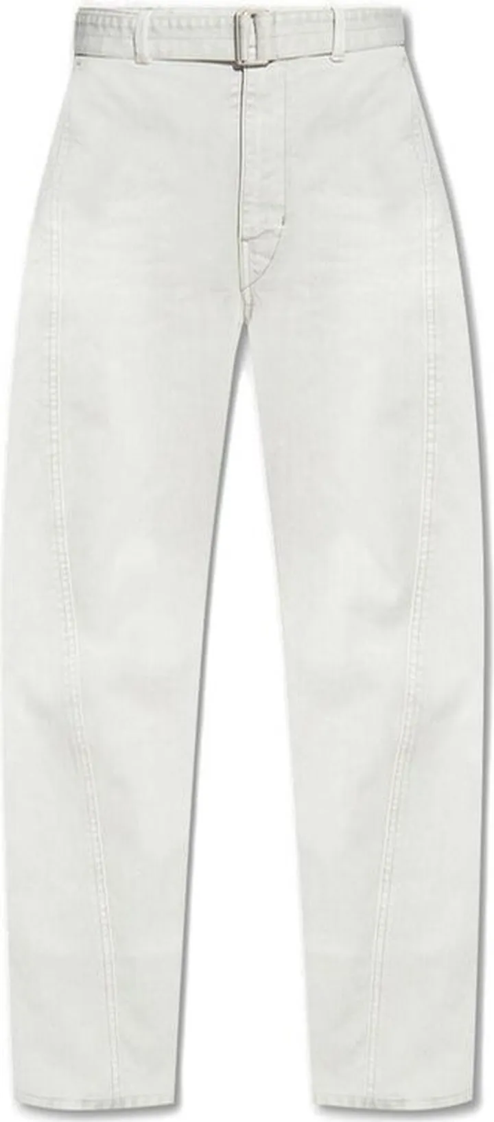 Lemaire Rear Patch Belted Wide-Leg Trousers