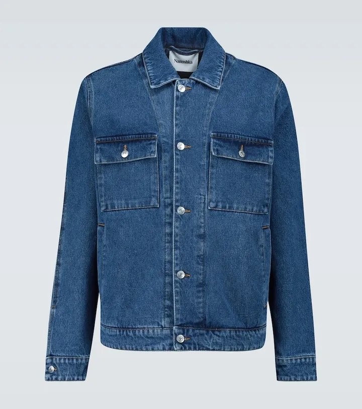 Boxy-fit denim jacket