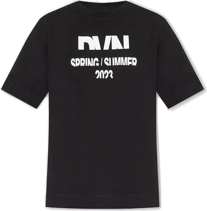 Dries Van Noten Logo Printed Crewneck T-Shirt