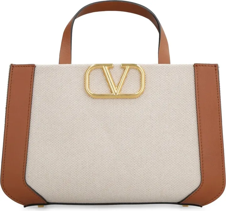Vlogo Signature Canvas Handbag