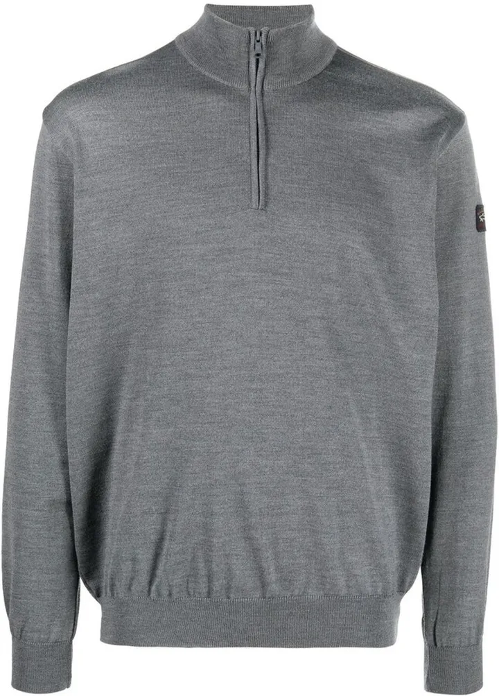 Fine-Knit Half-Zip Jumper