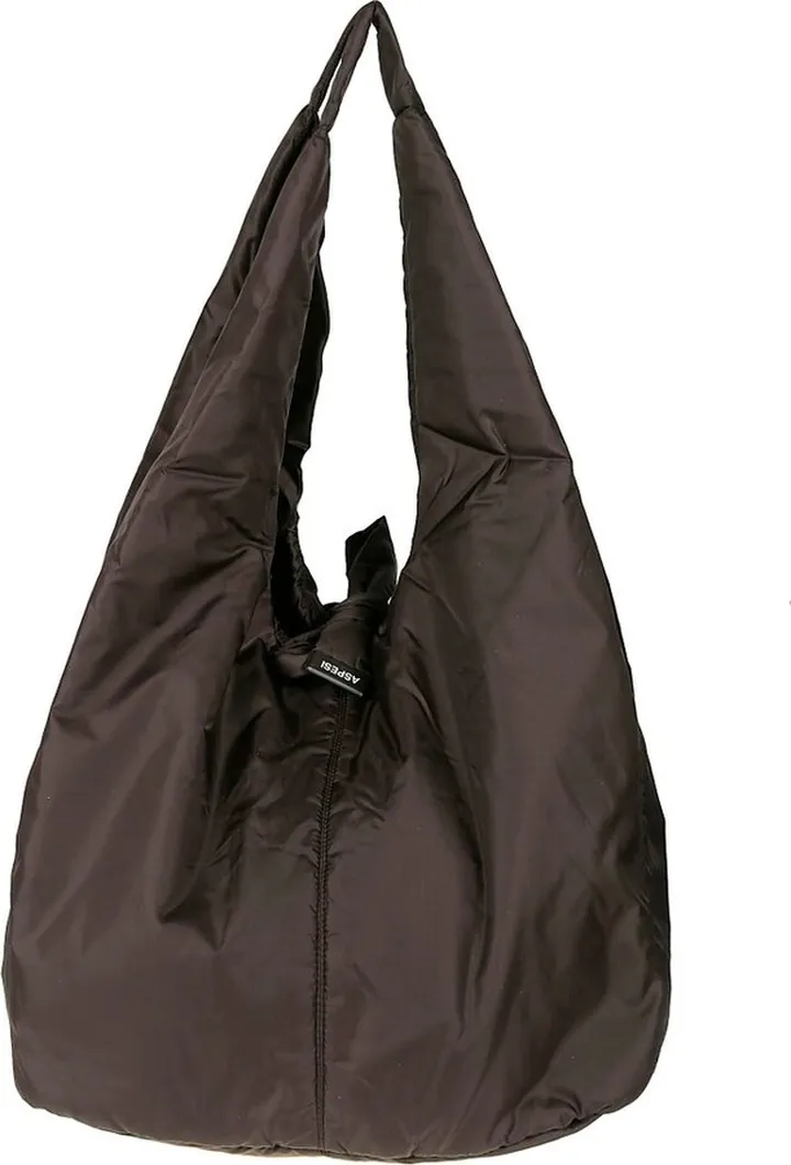 Aspesi Logo Tag Mod Quilted Tote Bag