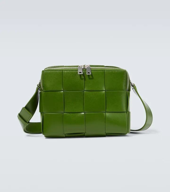 Cassette Small leather crossbody bag