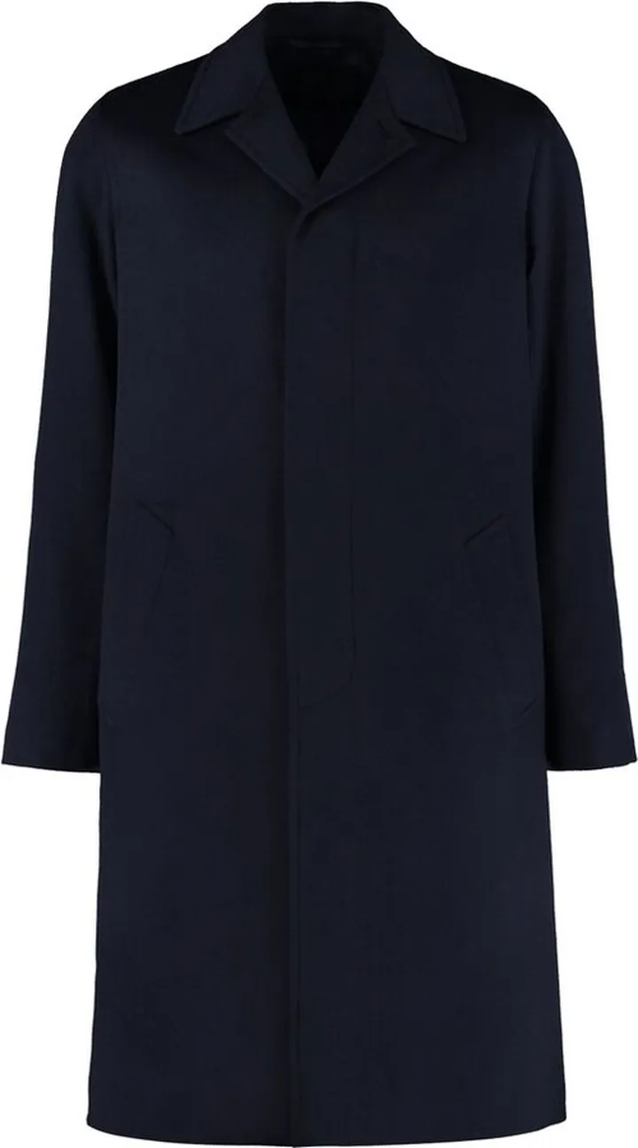 Prada Single-Breasted Button-Up Coat