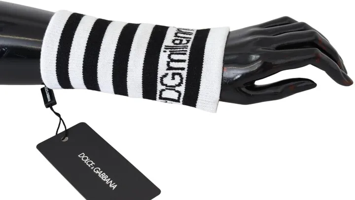 Dolce & Gabbana Wool DGMillennials Wristband Men's Wrap