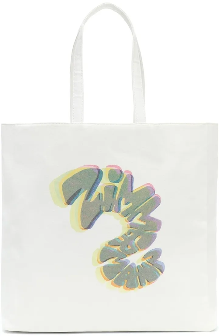 Logo canvas tote