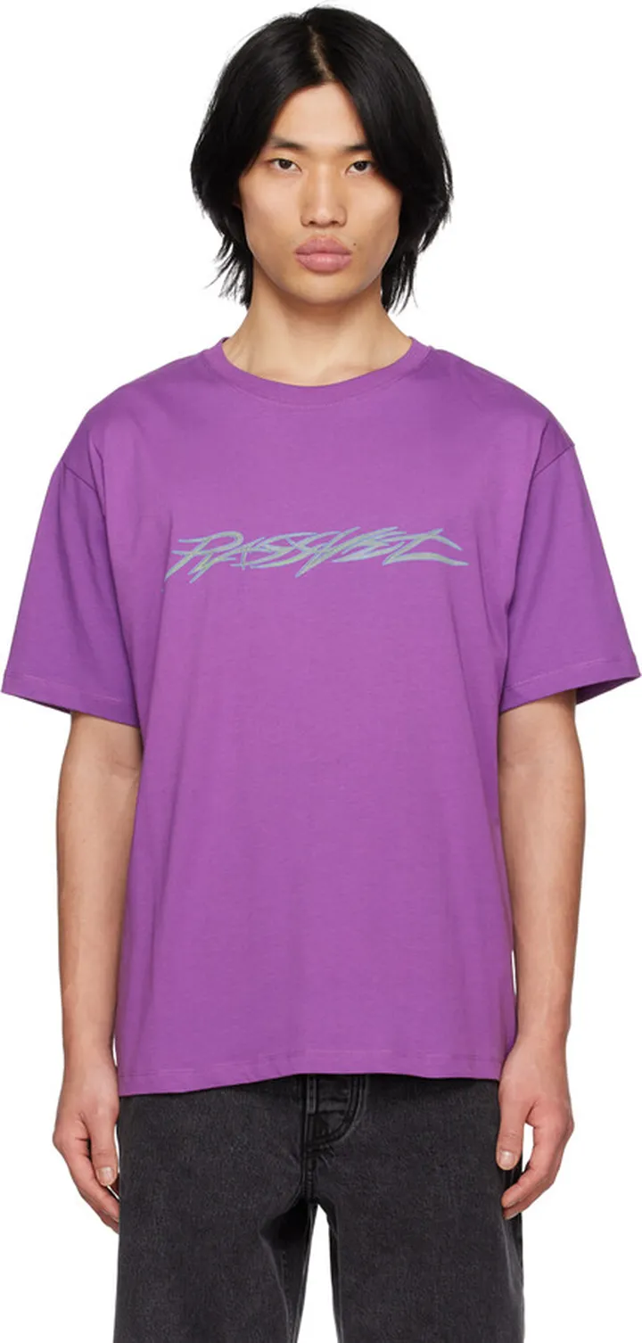 Rassvet Purple Printed T-Shirt