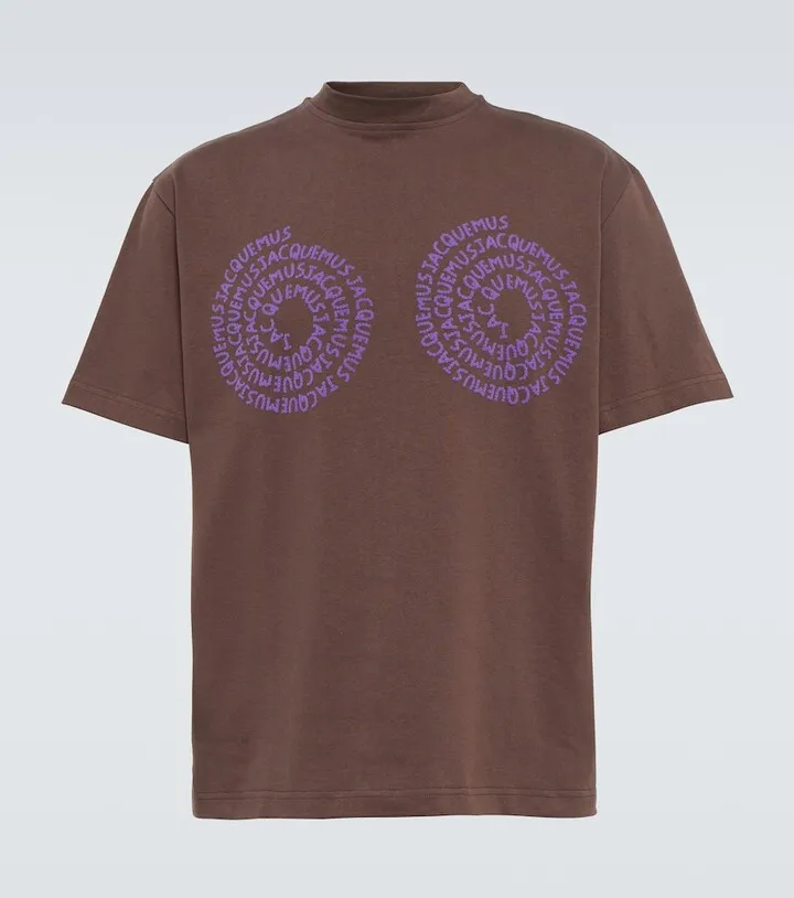 Printed cotton T-shirt