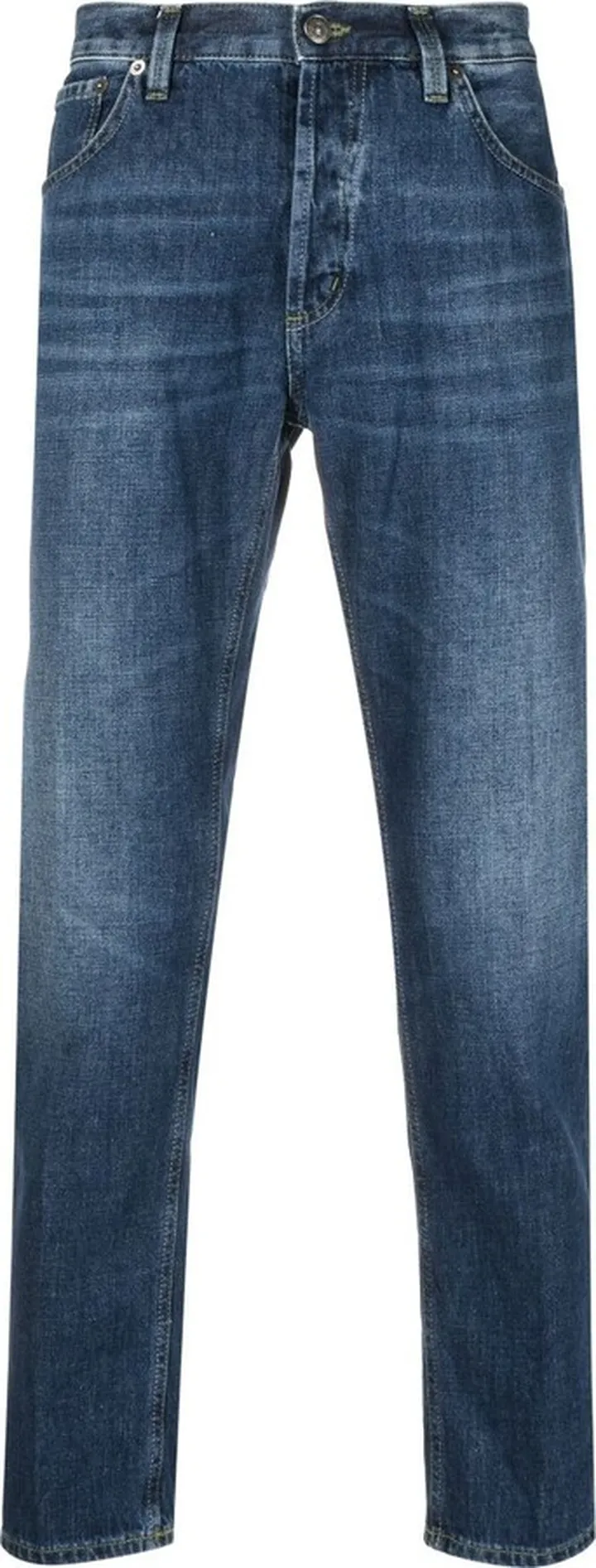 Tapered Denim Trousers