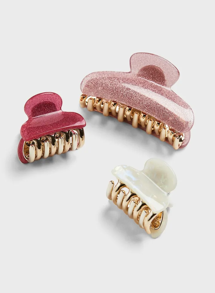 3-Pack Hair Claws
