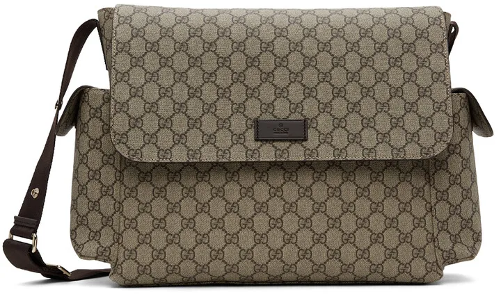 Gucci Brown GG Supreme Mama Bag