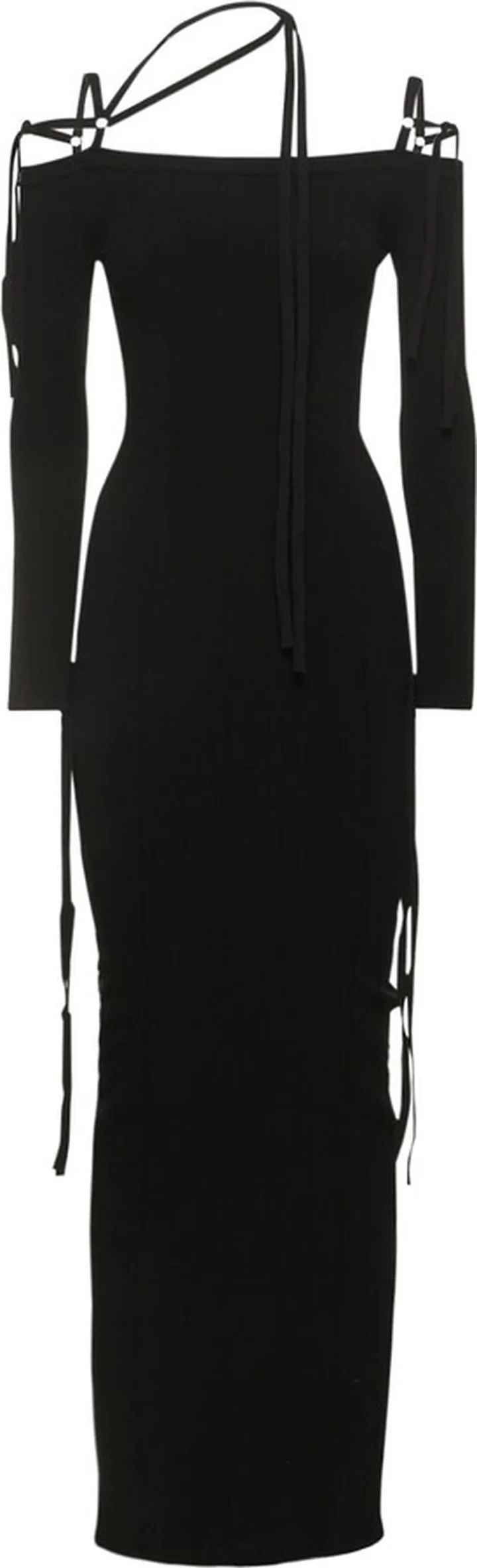 La Robe Arnesi viscose blend knit dress