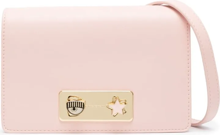 Logo-Plaque Crossbody Bag