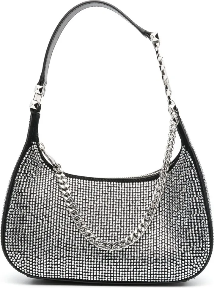 MICHAEL MICHAEL KORS- Piper Small Suede Shoulder Bag