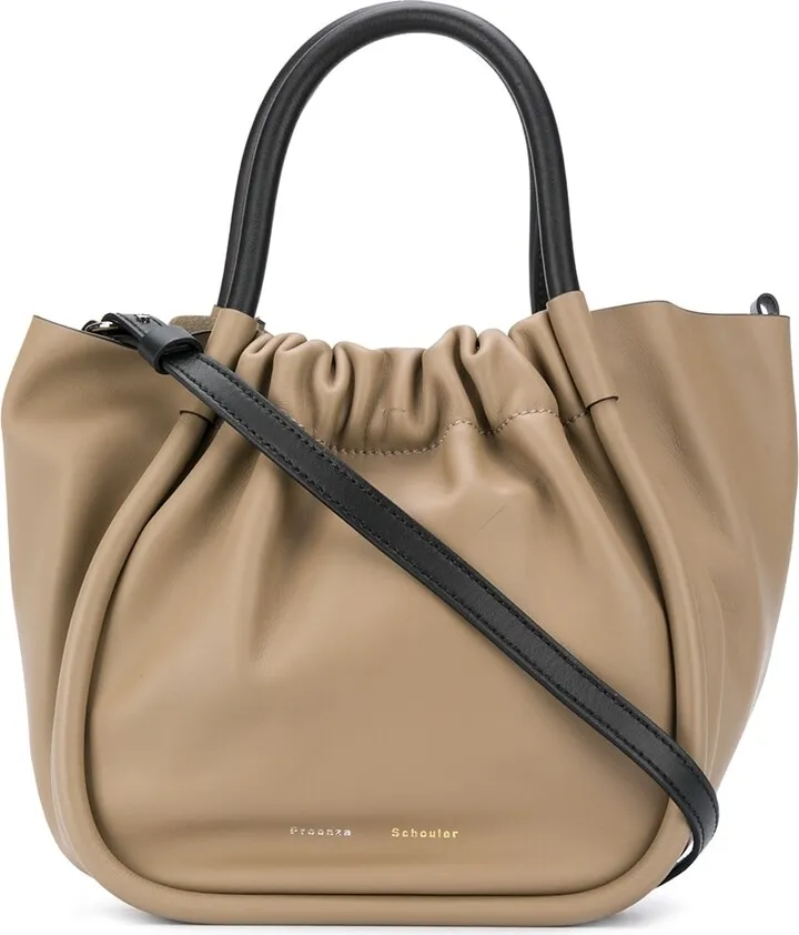 Ruched Detail Tote