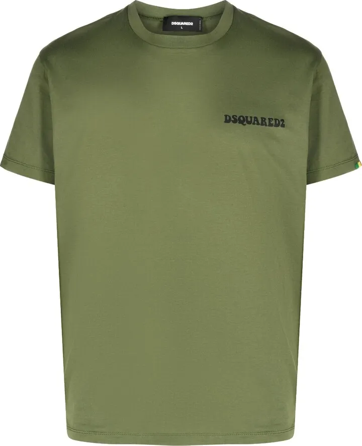 logo-print cotton T-shirt