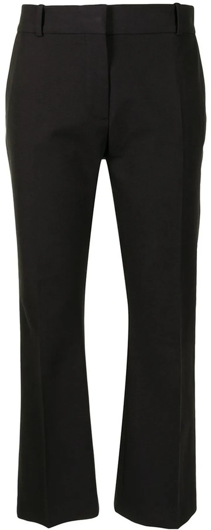 Cropped-Tailored Trousers