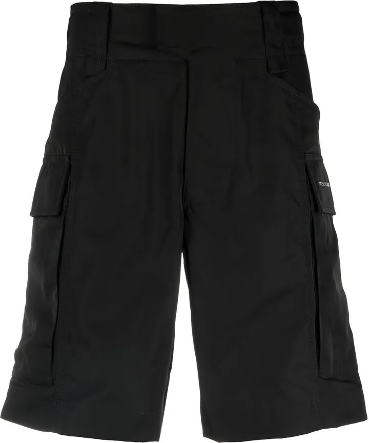 High-Waisted Cargo Shorts