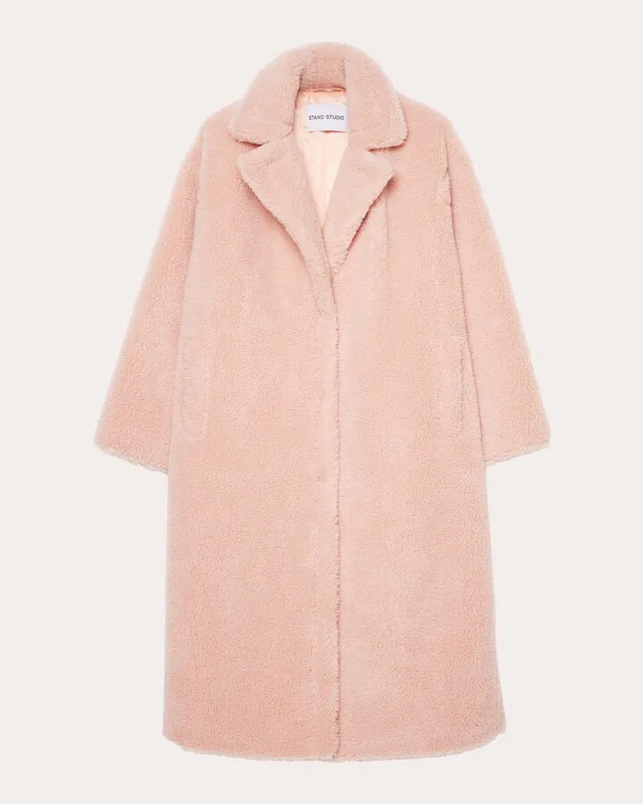 Maria Faux-Shearling Coat