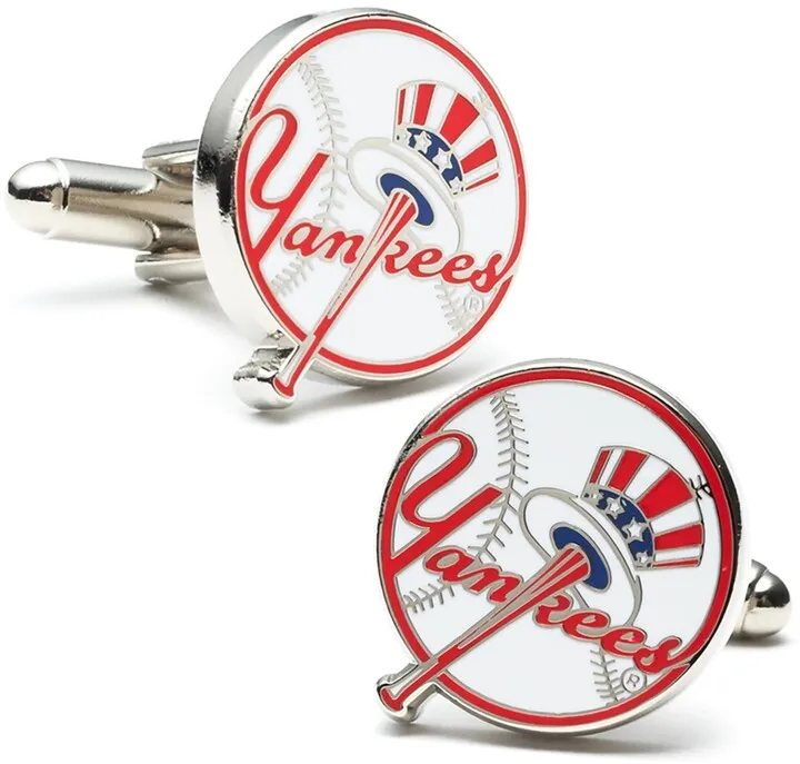 Yankees Baseball Cufflinks