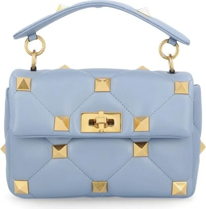 Valentino Garavani Roman Stud Chain-Link Shoulder Bag