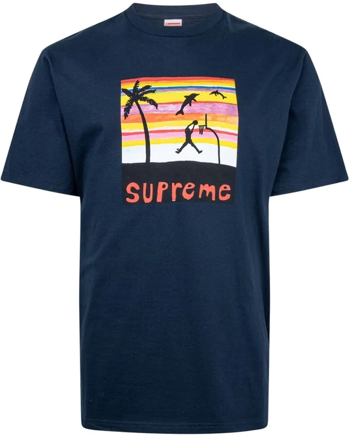 Dunk-print T-shirt
