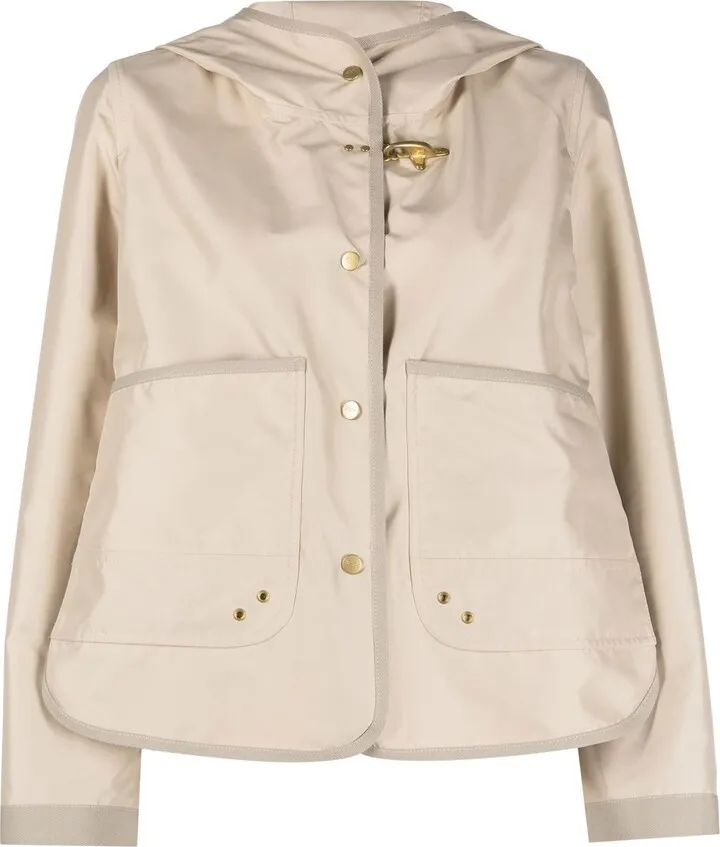 Long-Sleeve Hooded Jacket