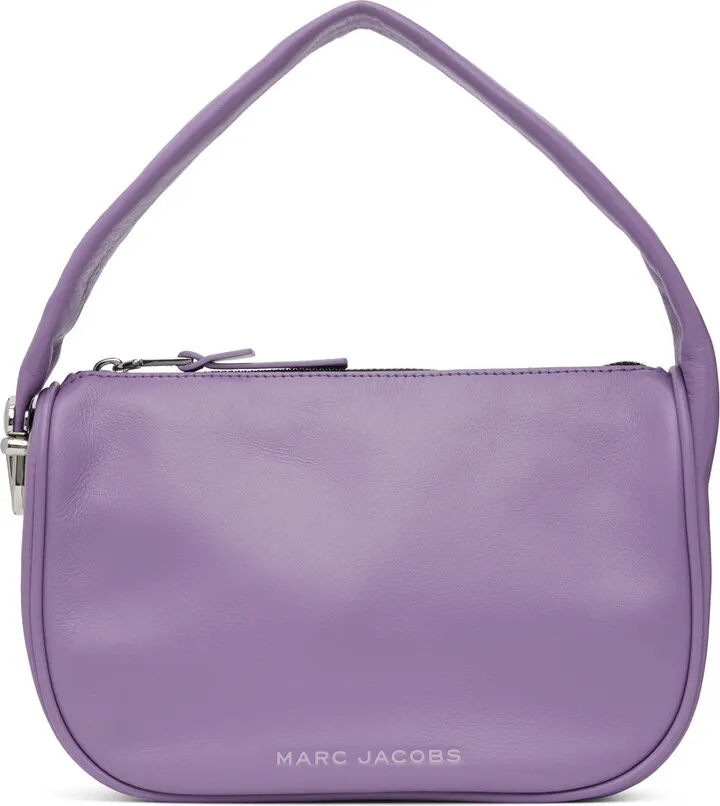 Marc Jacobs Purple Mini 'The Pushlock' Bag