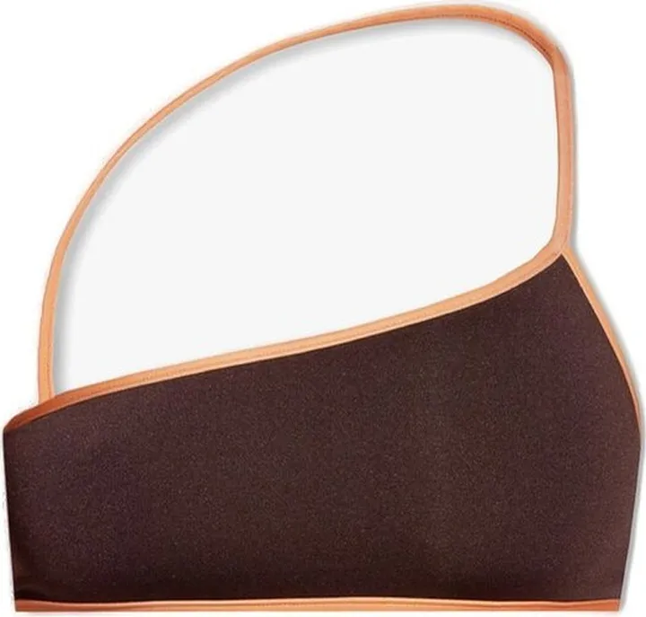 Jacquemus Maio One Shoulder Bikini Top