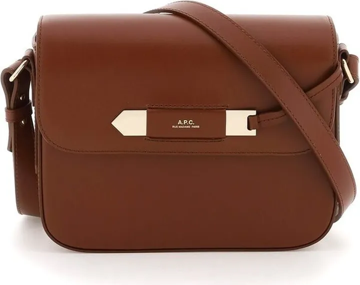 A.P.C. Logo Printed Shoulder Bag