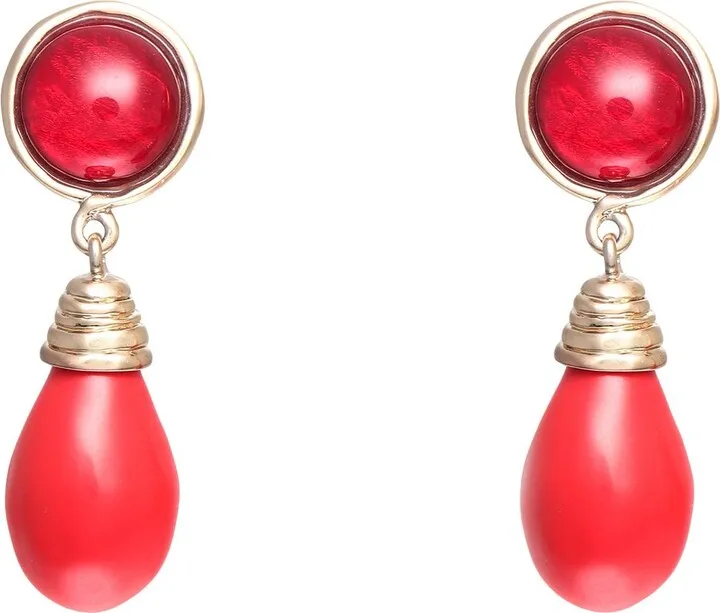 Earrings Red