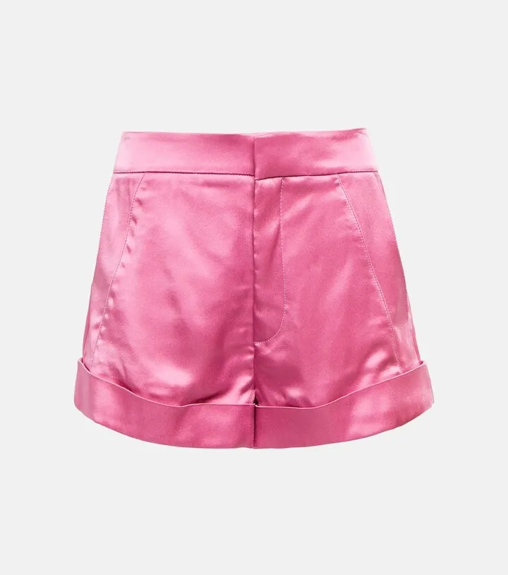 Satin shorts