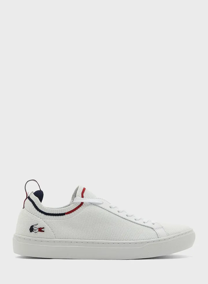 La Piquee Lace Up Sneakers