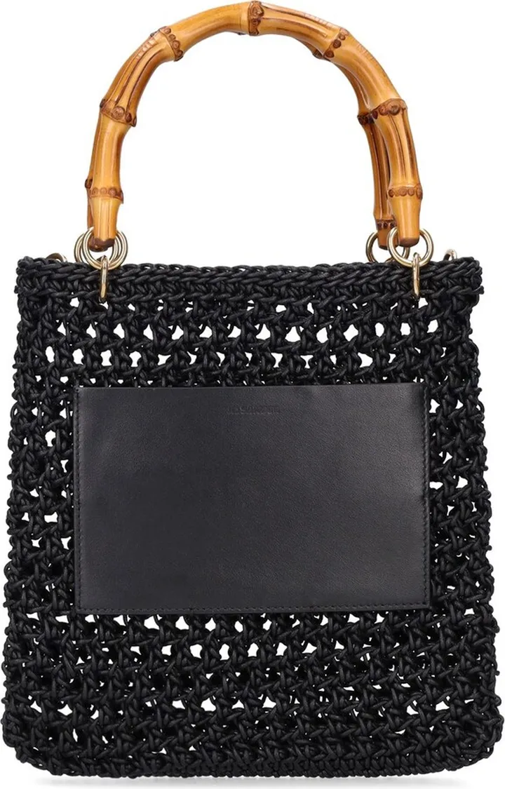Small woven tote bag