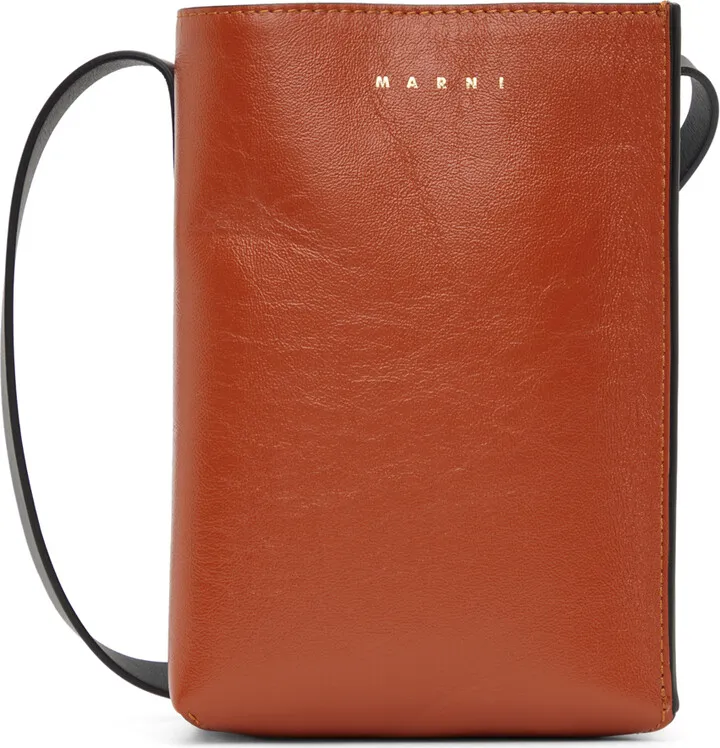 Marni Orange Nano Museo Bag